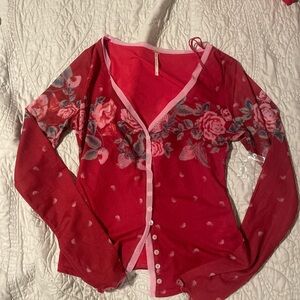 Free people home grown cardigan